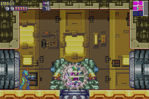 Metroid Fusion Screen Shot 4:10:15, 4.38 PM